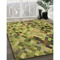 thumbnail image 2 of Ahgly Company Indoor Square Patterned Oak Brown Area Rugs, 3' Square, 2 of 6