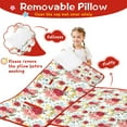 thumbnail image 3 of Pioneer Flower Floral Print Pattern Toddler Nap Mats for Kids Preschool,Sleeping Mat Bag or Kids,Toddler Sleeping Bag,Toddler Nap Mat or Daycare, 3 of 6