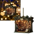 thumbnail image 1 of Home Decoration 2024 Christmas Tree Decorations Book Lovers Christmas Decorations 2D Flat Acrylic Bookstore Book Stacking Christmas Tree Decorations Book Lovers Christmas Bookstore Decorations, 1 of 5