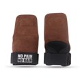 thumbnail image 1 of Guantes de protección deportivos Protector de palma de cuero de vaca Correa antideslizante resistente al desgaste （marrón Sailing Electrónica, 1 of 5