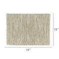 thumbnail image 3 of Fabstyles Shadows Cotton Placemats Set of 4 Machine Washable Thick Rustic Cloth Table Mats Perfect for The Kitchen, Dining, Coffee, Patio, Outdoor Tables, 3 of 3