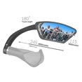 thumbnail image 2 of Venzo Bicycle Bike Handlebar Mirror Blue Lens 75% Anti-glare Glass Right, 2 of 4