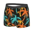 thumbnail image 2 of Balery Palm Trees Men's Boxer Briefs, Soft and Breathable Cotton Underwear with nylon Waistband-X-Large, 2 of 9