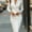 White, variant on ZOELNIC Blazer Dress for Women 2025 - Long Sleeve Business Bodycon Midi Dress for Office, Wedding & Party, S