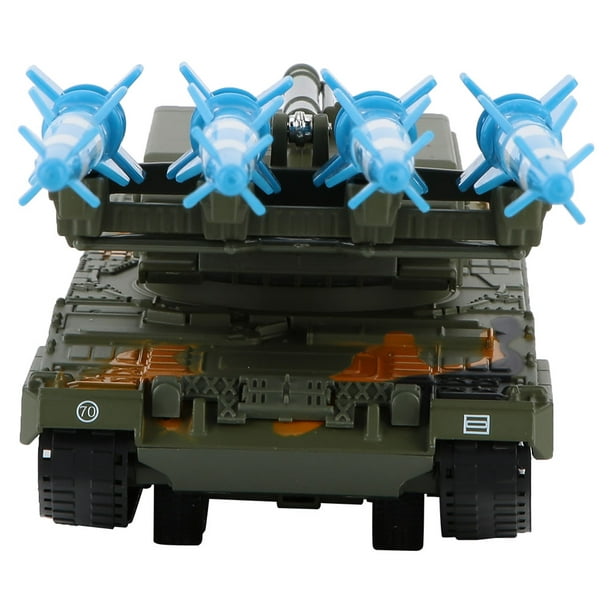 Rdeghly Guided Missile Toy, Military Toy,1:40 Alloy Kids Military Vehicle  Toy Tank Guided Missile Model Wonderful Children Gift 
