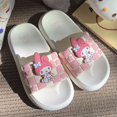 thumbnail image 3 of Sanrios Kawaii Anime Kuromi Cinnamoroll My Melody Hello Kitty sandalias de dibujos animados para mujer, zapatillas antideslizantes para el hogar, regalo de cumpleaños, 3 of 4
