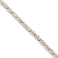 thumbnail image 1 of 14K Yellow Gold Diamond Bracelet, 1 of 2
