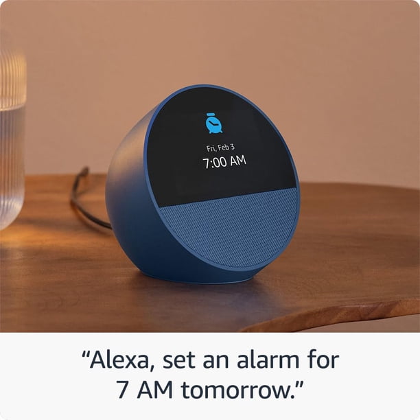 All-new Amazon Echo Spot (2024 release), Smart alarm clock with