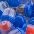 thumbnail image 4 of Vending Machine Capsules - 1.1 Inch Tiny Frosty Clear-Colored Acorn Capsules - 30 Pcs Empty Toy Capsules - Plastic Capsules for Toys - 28 mm Prize Machine Capsules - Small Colored Containers, 4 of 8