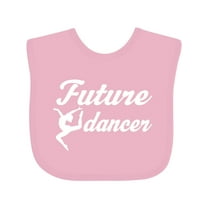 Inktastic Future Dancer Childs Dancing Girls Baby Bib