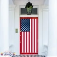 thumbnail image 6 of PMU 30 x 60in Patriotic American Flag Door Cover | 4th Of July Patriotic Decorations | Fourth of JulyFlag Outdoor | USA Flag Door cover | Easy to Hang Patriotic Party Decorations (3/Pkg) Pkg/1, 6 of 7
