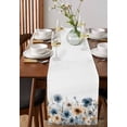 thumbnail image 4 of Poppies Floral Table Runner 60 Inches, Spring Botanical Flowers Summer Bed Runner Dresser Scarves Tabletop for Indoor Outdoor Parties/Ceremony/Banquet, 13" x 60", 4 of 8