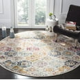 thumbnail image 4 of SAFAVIEH Madison Judith Geometric Floral Area Rug, 4 of 7