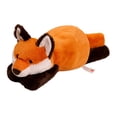 thumbnail image 2 of Figura de juguete de animal, juguete de animal, cojín suave, juguete de peluche para abrazar para adultos Zorro, 2 of 9