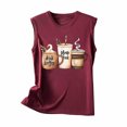 thumbnail image 3 of Bogo Cute Summer Tops For Women 2025 Trendy Cotton Tank Tops For Women Loose Fit Summer Tops For Women 2025 Vacation Tunic T Shirts For Women Trendy Winter, 3 of 4