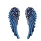 thumbnail image 1 of Pendientes colgantes de ángel grande de cristal brillante de moda para mujer Sunnimix Pendientes cristalinos del Rhinestone, 1 of 8