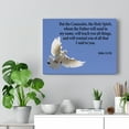 thumbnail image 5 of Scripture Walls John 14:26 Holy Ghost Comforter Bible Verse Canvas Christian Wall Art Ready to Hang Unframed, 5 of 9