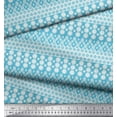 thumbnail image 2 of Soimoi Polyester Crepe Fabric Artistic Floral Printed Fabric 1 Yard 42 Inch Wide, 2 of 3