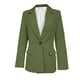 thumbnail image 3 of Saco largo de Mujer Elegante Atemporal Verde olivo Grande, 3 of 3