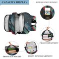 thumbnail image 3 of FORMRS Unisex School Backpack 17" Student Travel Bag with Laptop Compartment, Stars Abstract Lines, 3 of 7