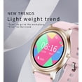 thumbnail image 2 of 3P Experts 3PX-TOUCHTIMERND-BLK TouchTime Round Smart Watch, Black, 2 of 5