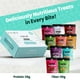 thumbnail image 5 of Gourmet Healthy Snacks - 20 Pack MINI Variety Box - Vegan, Gluten Free, Non-GMO Bulk Snacks with No Added Sugar - Kosher, High Protein, High Fiber, Plant-Based Healthy Snack - 1.2oz Packs, 5 of 5