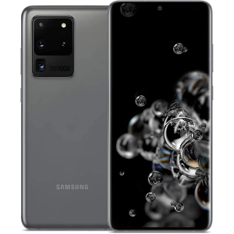 Samsung Galaxy S20 Ultra 5G 本体 シルバー Restored Samsung Galaxy S20 Ultra 5G, 128GB, Cosmic Gray