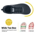 thumbnail image 3 of JOYFON Women's Wide Toe Box Walking Shoes for Plantar Fasciitis, Arch Support Orthotic Wide Width Athletic Tennis Running Sneakers US Size 6-11, 3 of 7