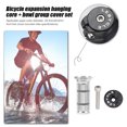 thumbnail image 3 of Bicicleta LEBYCLE MTB Bike Headset Stem Top Cap Compresión Plug Star Nut (Negro) Tmvgtek Accesorios para bicicletas, 3 of 9