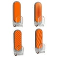 thumbnail image 3 of LCXmlly Seamless Hooks 4Pcs Wall Racks Punch free Wall Mounted Strong Adhesion proof High Load bearing Organization Waterproof Kitchen Storage, 3 of 7