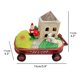 thumbnail image 2 of De Jardín De Navidad Vagón Rojo Santa Claus Conejo Resina Adornos De Jardín Al Aire Libre sonducket HA039224-00, 2 of 6