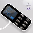 thumbnail image 4 of Cargador de teléfono para coche, carga USB ultrafina, cargador de 8 puertos para vehículo, encendedor de cigarros, accesorio de carga directa, 4 of 5