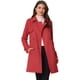 thumbnail image 1 of Día de San Patricio Chaqueta De Gabardina De Gamuza Sintética Con Muesca Para Mujer Blazer De Solapa Pico Con Solapa De Tormenta Rojo M, 1 of 6