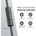 thumbnail image 4 of OneOdio Audífono Over Ear Pro-10 para DJ con cable Gris, 4 of 4