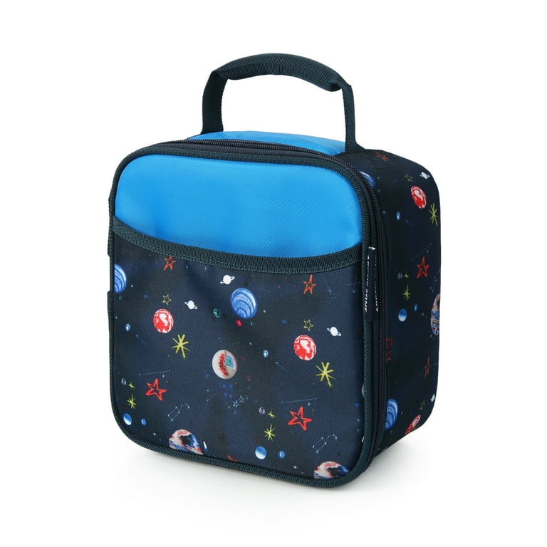 Arctic Zone Reusable Lunch Box Combo Kit with Accessories, Blue Outer Space