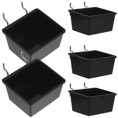 

Parts Storage Box Peg Board Tool Garage Pegboard Bins Wall Organizer for Store Thicken With Bracket