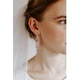 thumbnail image 2 of Pendientes de araña para novias Laklulu SWEETV, pendientes colgantes con cristales de imitación para mujeres y novias, 2 of 6