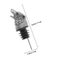 thumbnail image 2 of AURARMLET Alloy Animal Wine Bottle Pourer with Wear-Resistant Material for Easy Pouring, 2 of 8