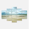 thumbnail image 2 of Bas Marée à Mont Saint Normandy - Impression d'Art Mural Paysage Surdimensionné, 2 of 3