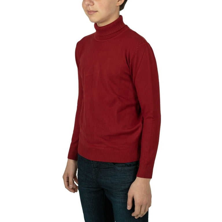 Red turtleneck boys cheap