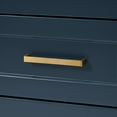 thumbnail image 2 of Ariel Taylor 61 In. Rectangle Sink Vanity With Carrara White Marble Countertop In Midnight Blue, 2 of 10