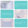 thumbnail image 4 of Quentinu 6pcs Empty Candle Cans DIY Facial Cream Jars Aluminum Candle Containers, 4 of 7