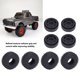 thumbnail image 4 of RC Wheel Tarro, Neumlicos RC antiNebecimiente resistente a la abrasión aumentoando la estabilidad con el cubo de la rueda para el automóvil axial scx24 1/24 cochil, 4 of 7