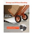 thumbnail image 3 of Door Threshold Ramp,2"Rise,Aluminum Alloy Threshold Ramp Rated 800 lbs Load Capacity,Handicap Ramps for Home Steps for Wheelchair,Scooters,Power Chairs,Walkers,Bicycle,Tricycle, 3 of 12