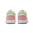thumbnail image 3 of Big Kid's Jordan 1 Low SE White/Vivid Green-White (DJ0341 100) - 5.5, 3 of 8
