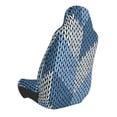 thumbnail image 2 of Yiaed Cozy Knitted Blue Chevron Print Car Seat Covers,Universal Auto Seats Protector Fits for Car,SUV Sedan,Truck,Automotive Seat Covers & Accessories, 2 of 5