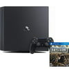 PlayStation 4 Pro 1TB Console + Days Gone - Black wireless controller included - Black PS4 console - 8GB RAM - 1 TB HD - PS4 Pro outputs enhanced HD resolution - Dynamic 4K gaming