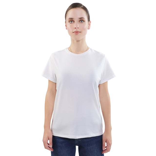 FACEBUG Mujer Playera Manga Corta Facebug Juvenil