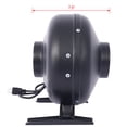 thumbnail image 5 of 4-Inch 316 CFM Inline Duct Fan: Air Circulation Vent Blower for Hydroponics, Basements, and Kitchens, 5 of 6