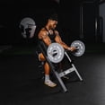 thumbnail image 2 of Titan Fitness Seated Preacher Curl Bench, Max Load 250 LB, Bicep Curl Support Training, Isolated Barbell Dumbell EZ Curl Specialty Bench, 2 of 6